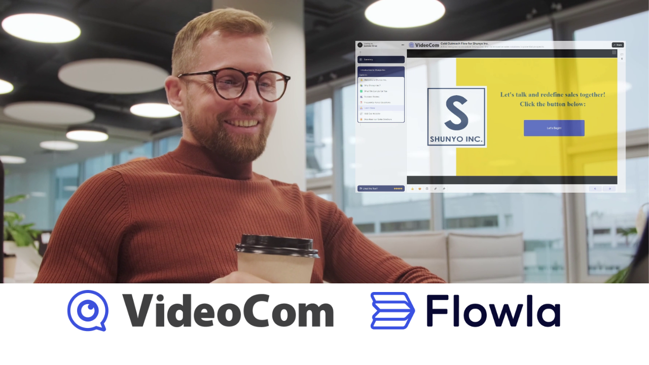 Elevate Your Sales Proposals with VideoCom and Flowla 
