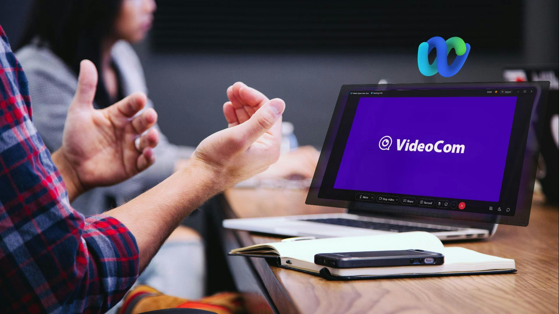 Sharing VideoCom Presenter Slides in a WebEx Meeting